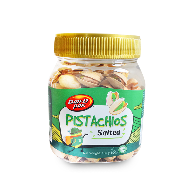 Load image into Gallery viewer, Dan-D Pistachios Salted 160g
