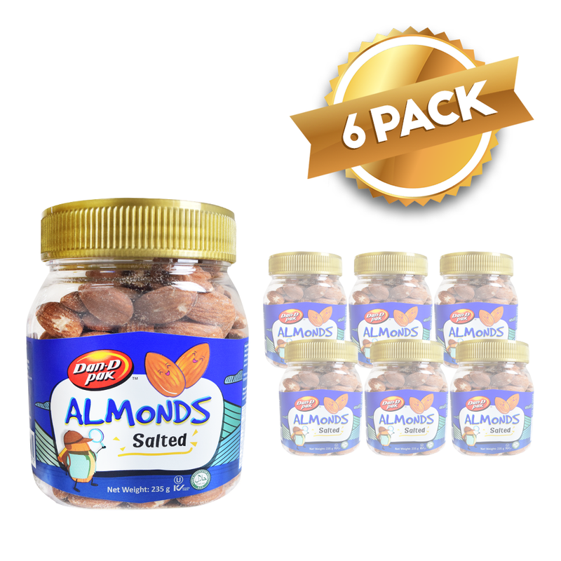 Load image into Gallery viewer, Dan-D Pak Almonds Salted 235g
