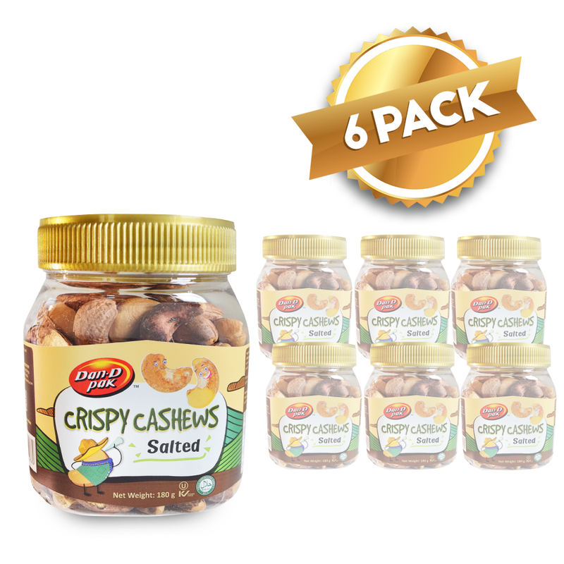 Load image into Gallery viewer, Dan-D Crispy Cashews Salted 180g
