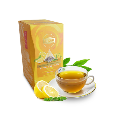 Lipton Exclusive Selections - Refreshing Lemon (1.7g x 25 Tea Bags)