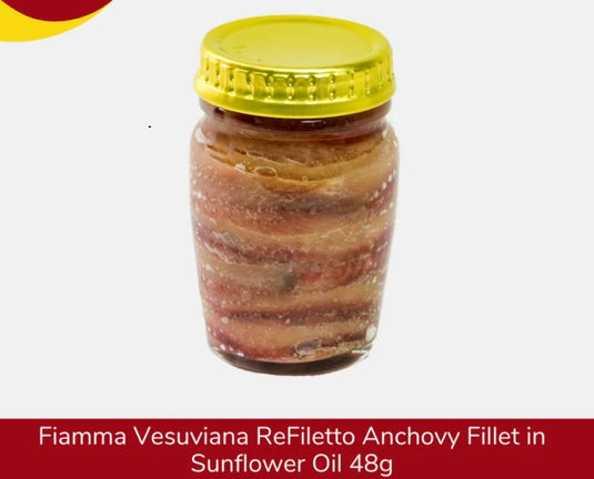 ReFiletto Anchovy Fillet in Sunflower Oil 48g